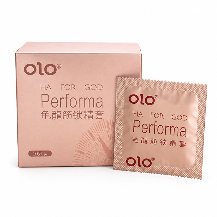 Kondom 001 peach tekstur gerigi perlindungan keluarga berencana